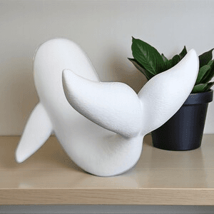 Humpback Whale Sculpture – Ocean Animal Shelf Decor