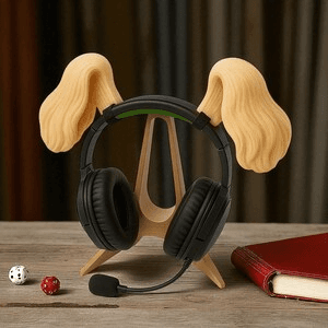 Cocker Spaniel Floppy Dog Ears Headphone Attachment