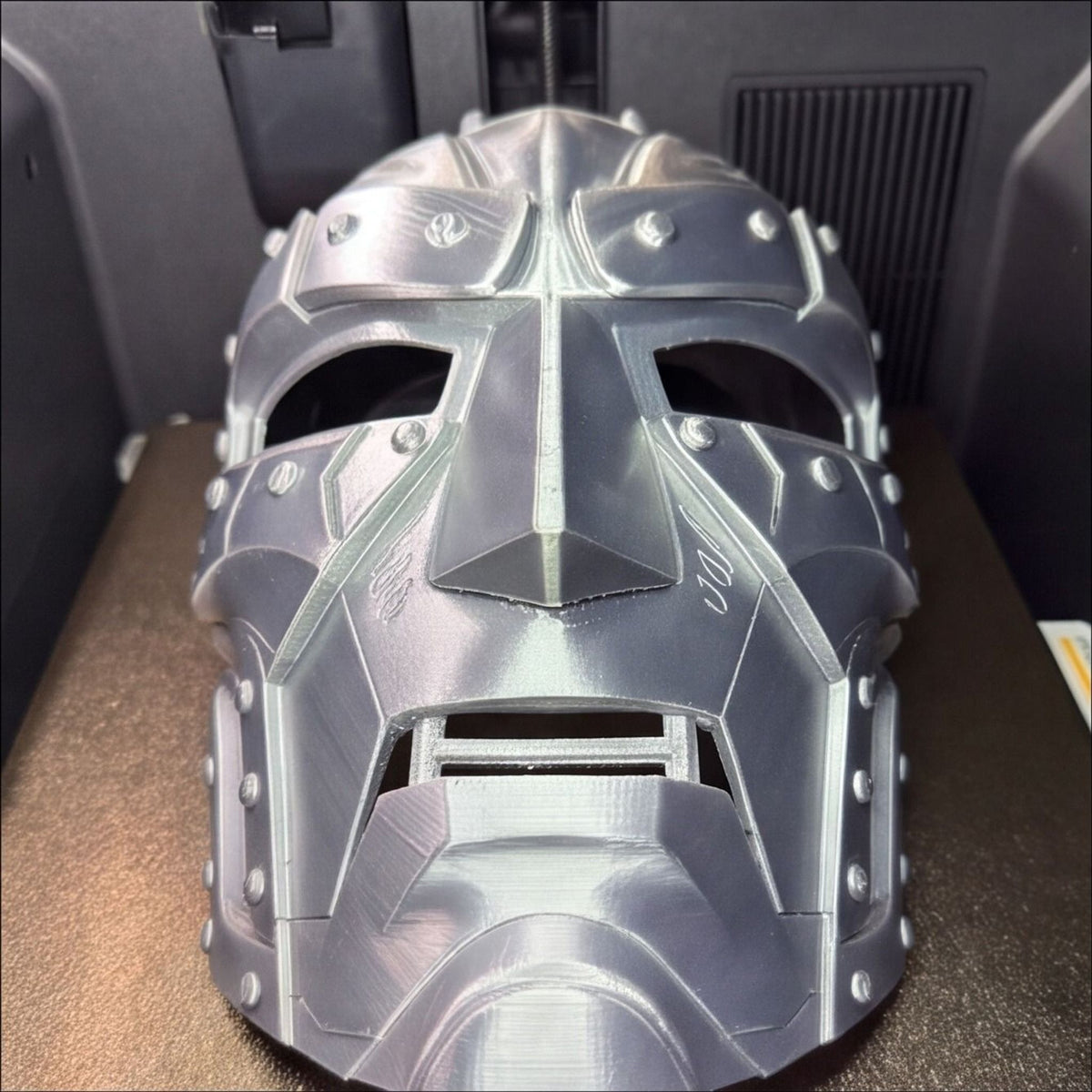 Doctor Doom Inspired Mask – Avengers Doomsday Cosplay Prop