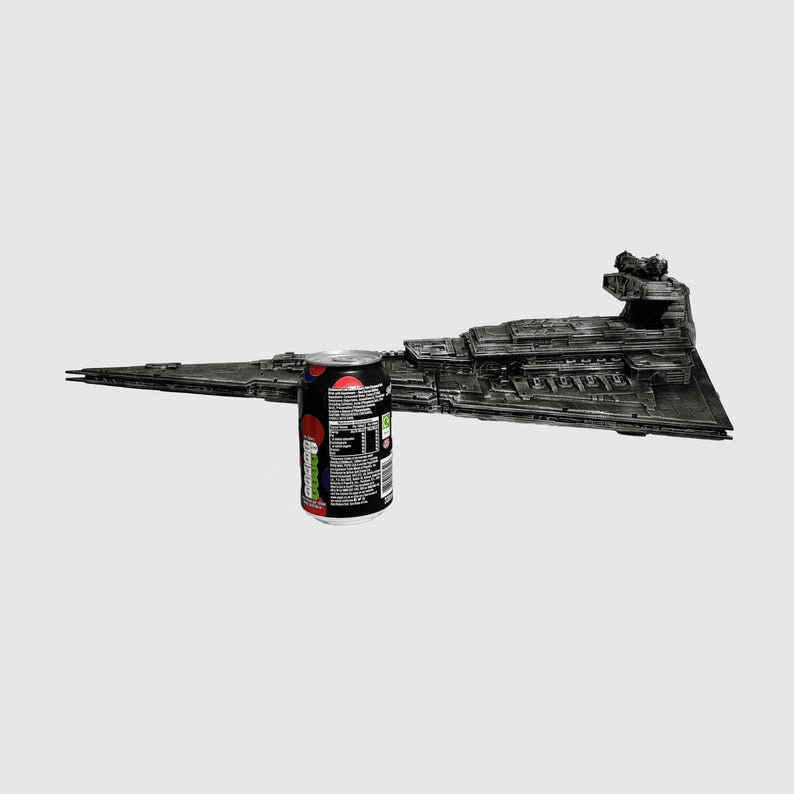 Imperial Star Destroyer Inspired Model with Stand – 55cm