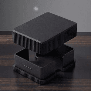 Minimalist Pixel-Style TCG Card Storage Box – 90 Card Deck Case