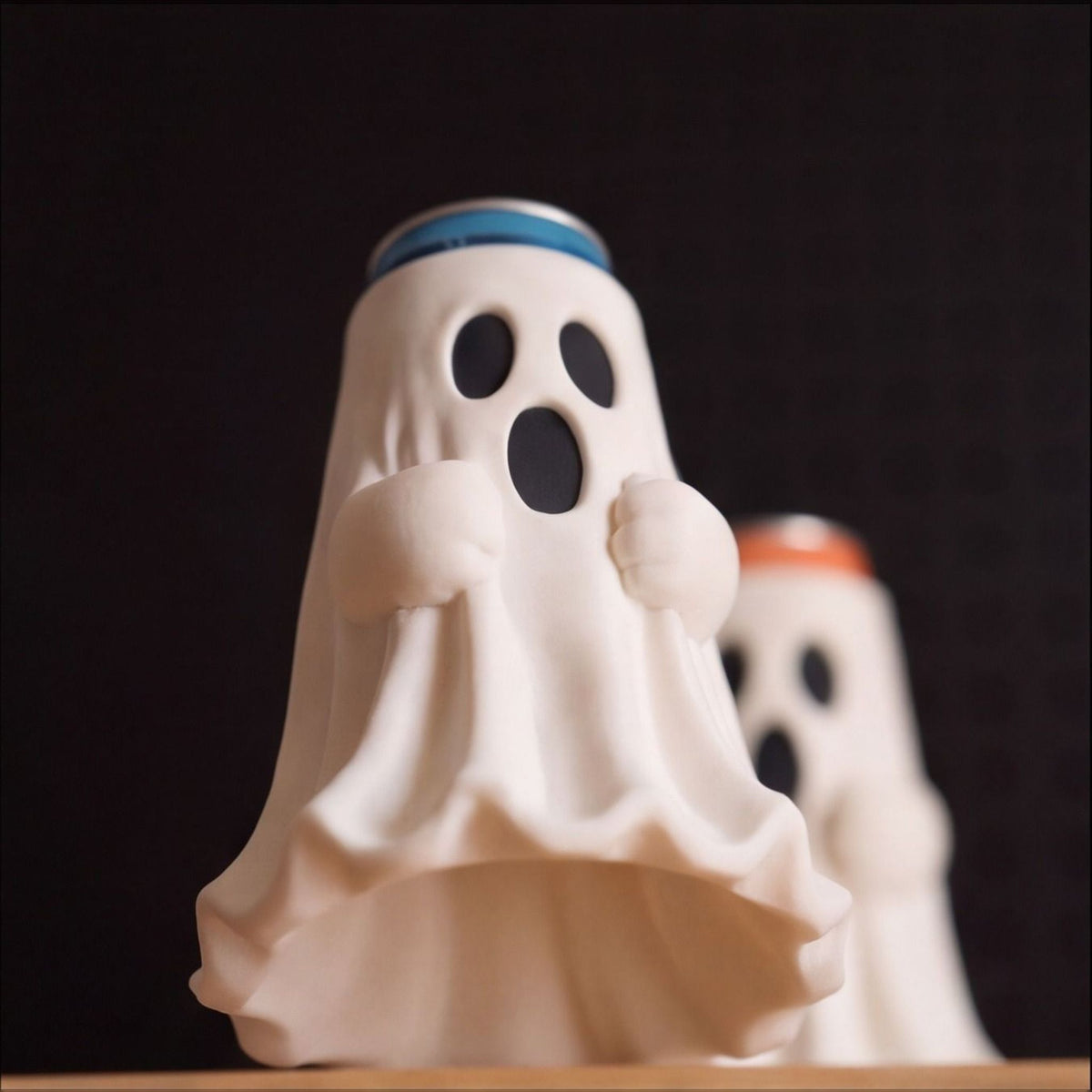 Ghost Buddy Can Holder – Spooky Boo-Inspired Drink Cooler