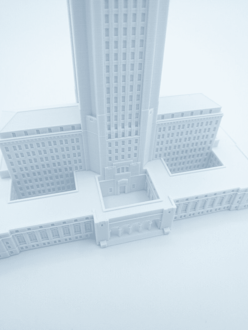 Vienna Rathaus Inspired Gothic City Hall Miniature Model