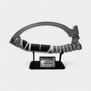 Oppo Rancisis Inspired Lightsaber Fan Replica Prop
