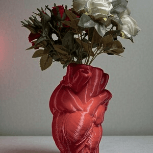 Anatomical Heart Vase – Gothic Home Decor Sculpture