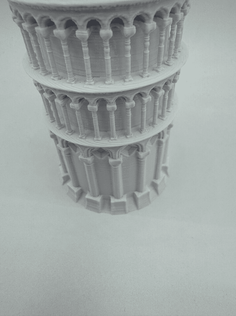 Leaning Tower of Pisa Miniature Model | Desk Decor