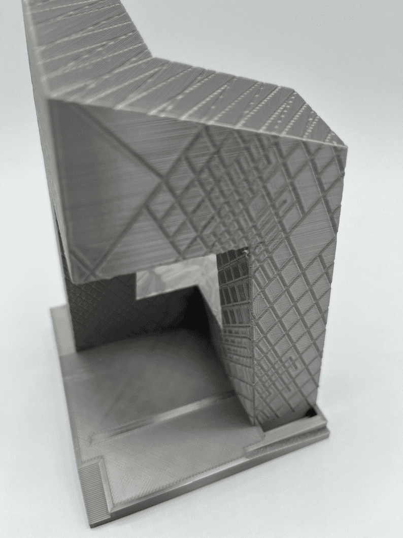 CCTV Headquarters Inspired Architectural Desk Model