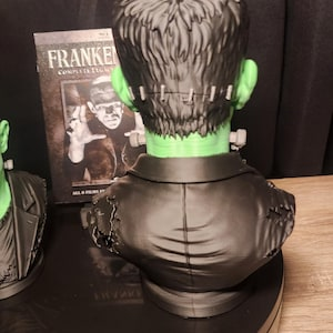 Frankenstein Monster Inspired Bust – Classic Horror Fan Sculpture