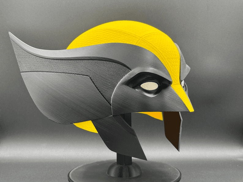 Wolverine-Inspired Fan Helmet – Deadpool & Wolverine Cosplay Mask