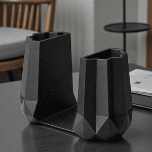 Low Poly Geometric Desk Organizer & Pen Holder