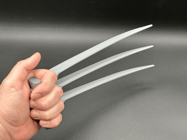Wolverine-Inspired Cosplay Claws | Raw DIY Fan Kit
