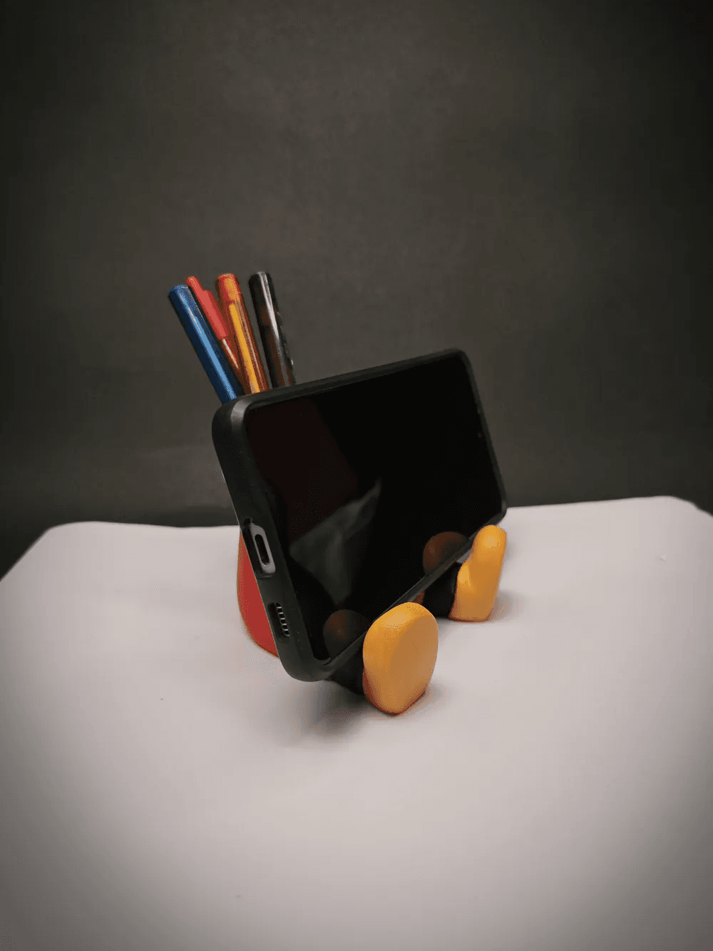 Mickey Mouse Inspired Pen & Phone Holder | Novelty Desk Tidy