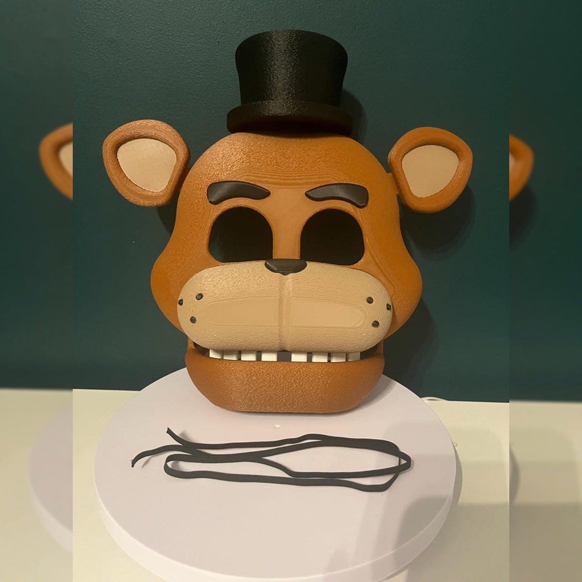 Freddy Fazbear Inspired Fan Cosplay Mask Accessory
