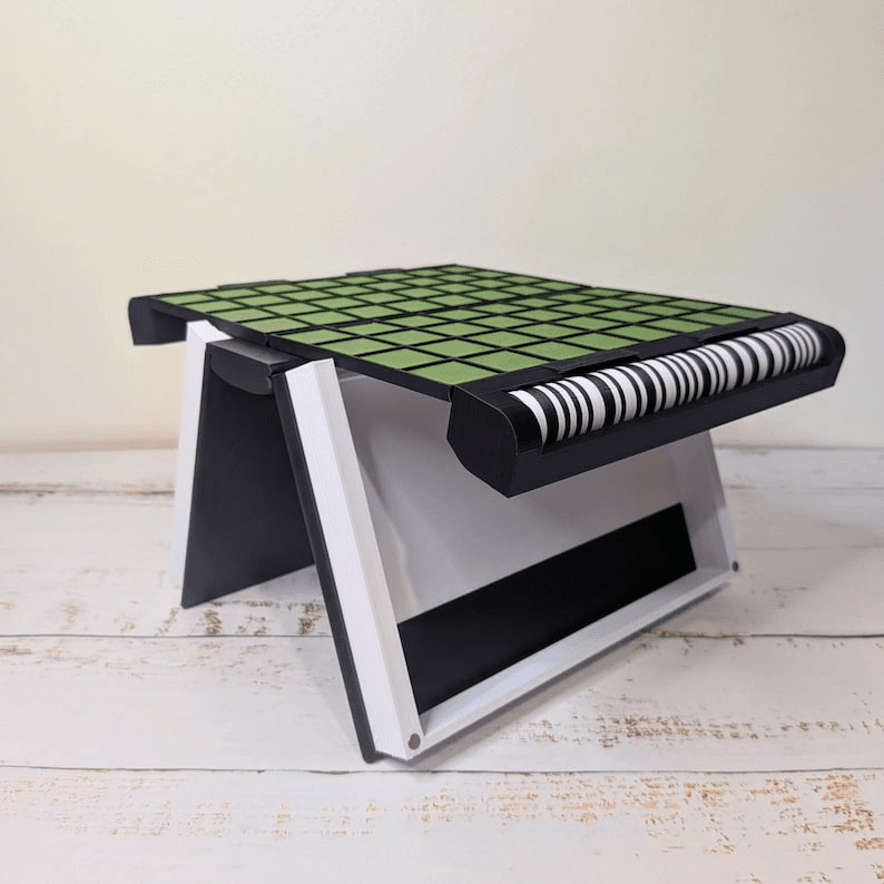 Foldable Reversi Strategy Board Game with Travel Case