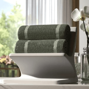 Minimalist Arc Small Towel Holder & Countertop Stand