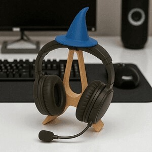 Wizard Hat Headset Attachment for Gaming & Cosplay