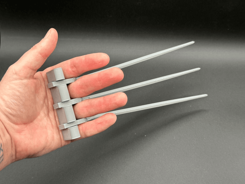 Wolverine-Inspired Cosplay Claws | Raw DIY Fan Kit