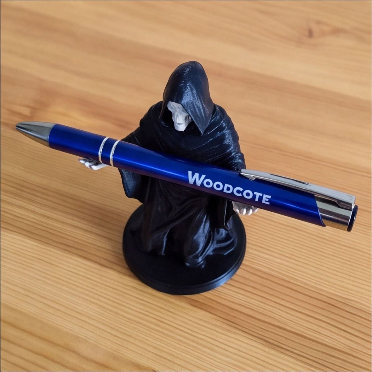 Grim Reaper Pen Holder – Gothic Spooky Desk Accessory