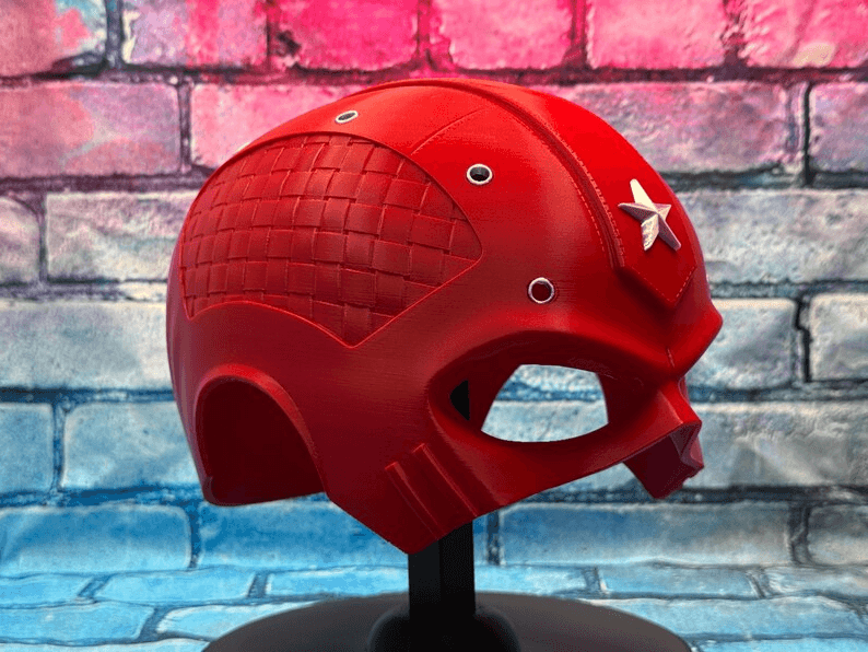 Red Guardian-Inspired Thunderbolts Helmet | Fan Cosplay Prop