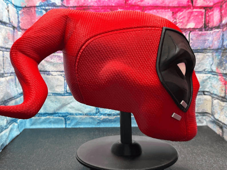 Deadpool Inspired Fan Helmet Mask | Marvel Rivals Cosplay