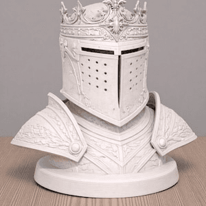 Royal Knight Armour Bust Headphone Stand – Medieval Gamer
