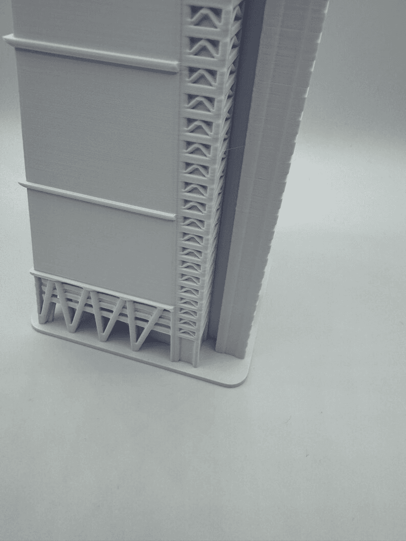 Leadenhall Building Inspired Miniature London Skyscraper Model