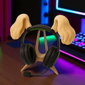 Cocker Spaniel Floppy Dog Ears Headphone Attachment