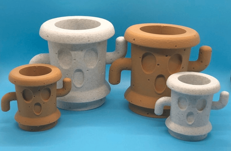 Lloid Gyroid Inspired Planter – Animal Crossing Fan Gift