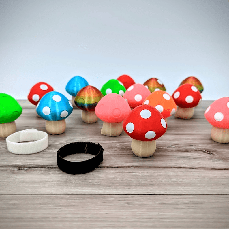 Mushroom-Inspired Headphone Stand & Headset Holder