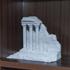 Roman Ruins Bookends | Classical Architecture Decor