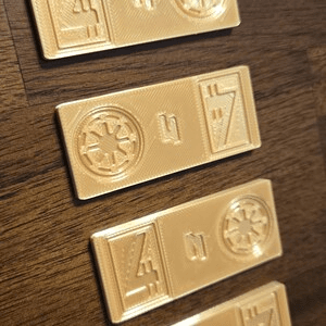 Star Wars-Inspired Republic Credits Cosplay Currency Props