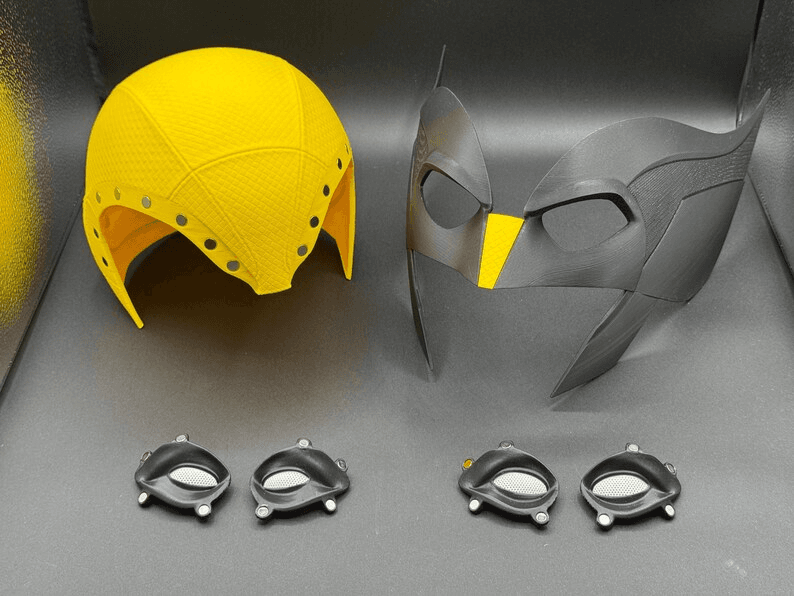 Wolverine-Inspired Fan Helmet – Deadpool & Wolverine Cosplay Mask