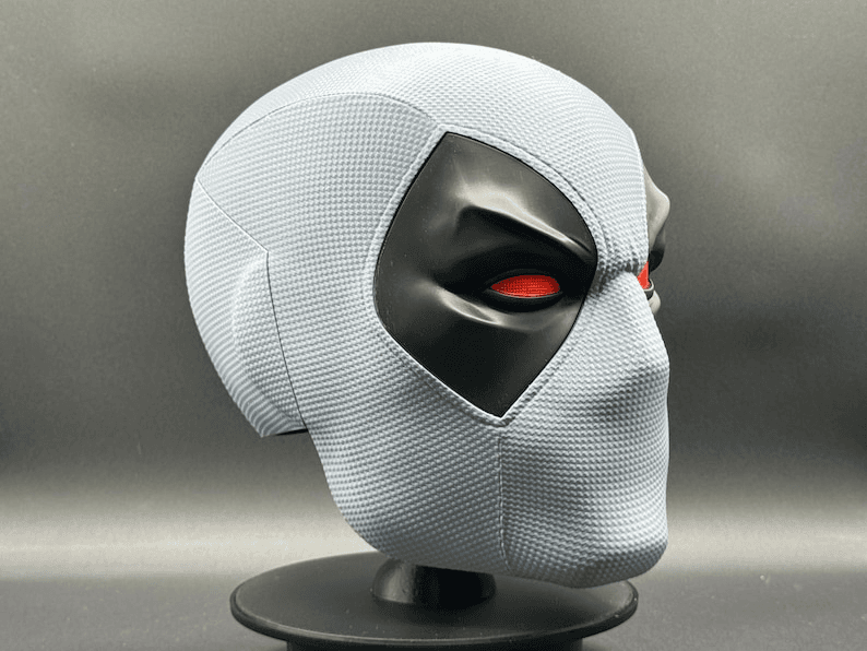 X-Force Deadpool Inspired Grey Cosplay Mask | Fan Replica