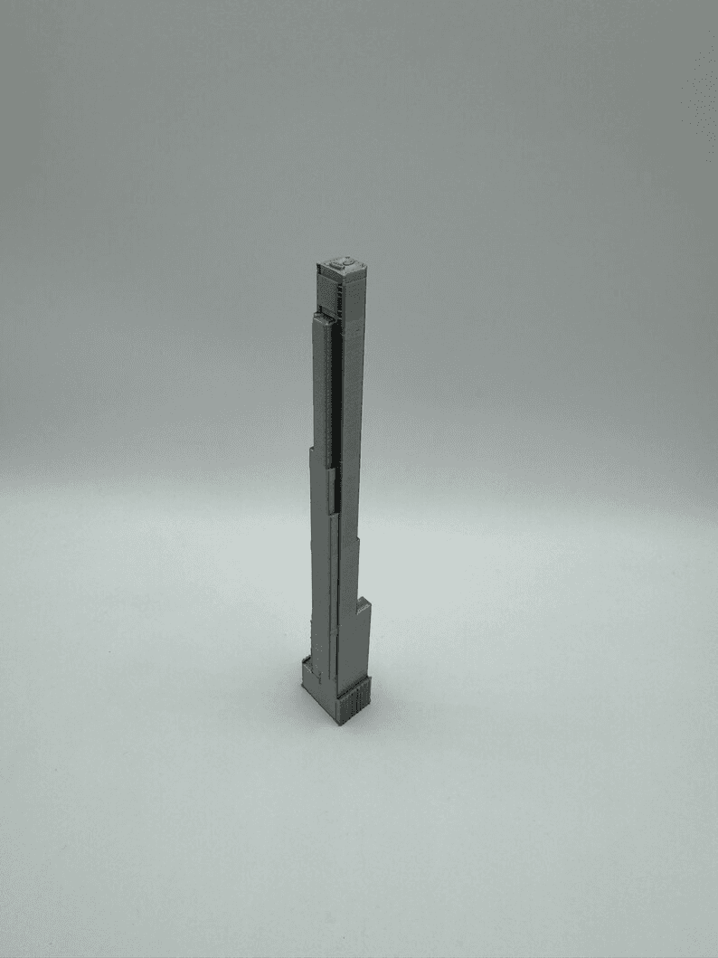 Central Park Tower Miniature Model | NYC Skyscraper Replica