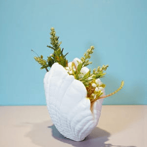 Seashell Mini Vase | Ocean-Inspired Shell Flower Holder