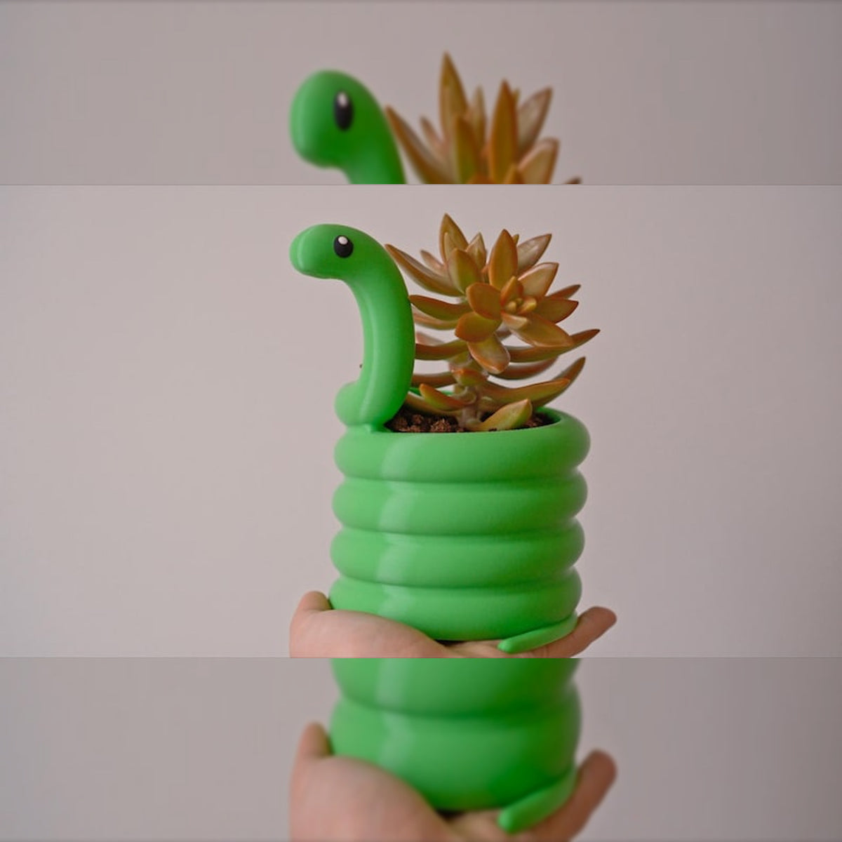 Cobra Snake Pen Holder & Desktop Planter Organiser
