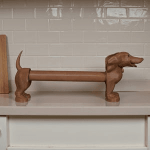 Dachshund Paper Towel Holder – Wiener Dog Kitchen Decor