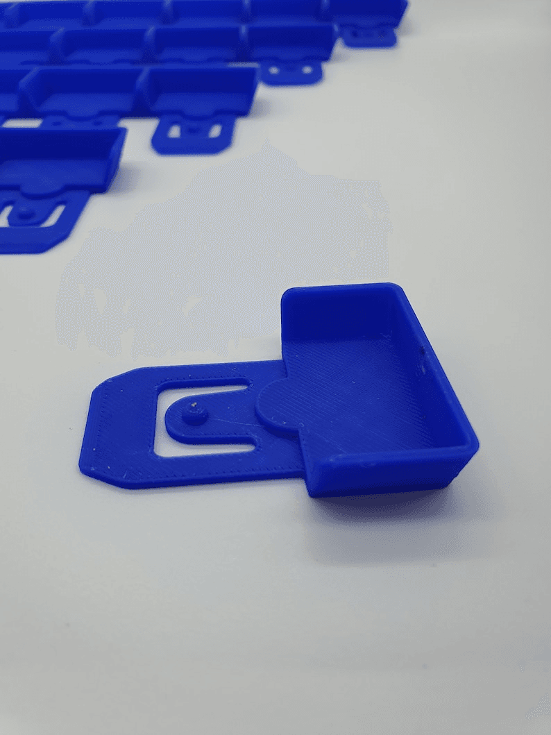 Custom Hot Tracks-Style End Stop Connector for Toy Cars