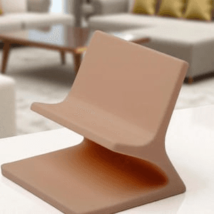 Minimalist Arc Small Towel Holder & Countertop Stand