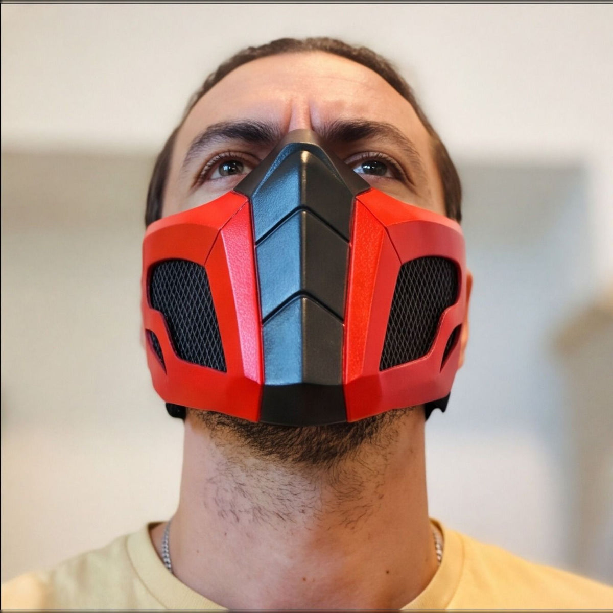 Ermac Soul Eater Inspired Fan Mask – MK Cosplay Costume