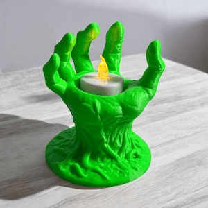 Zombie Hand Halloween Tea Light Candle Holder