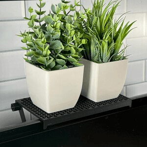 Minecraft-Inspired Pixel Monitor Shelf for Gaming Desks