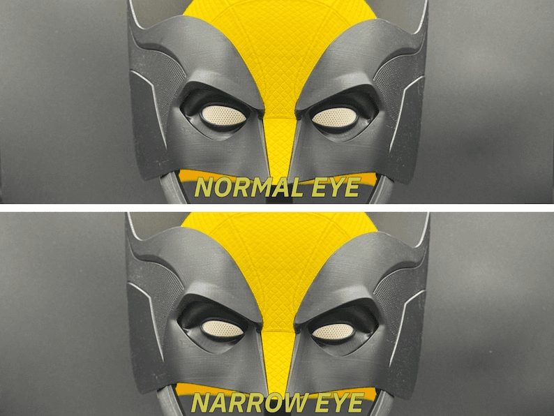 Wolverine-Inspired Fan Helmet – Deadpool & Wolverine Cosplay Mask
