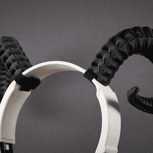 Aries Demon Ram Horns Headset Attachment for Gamers