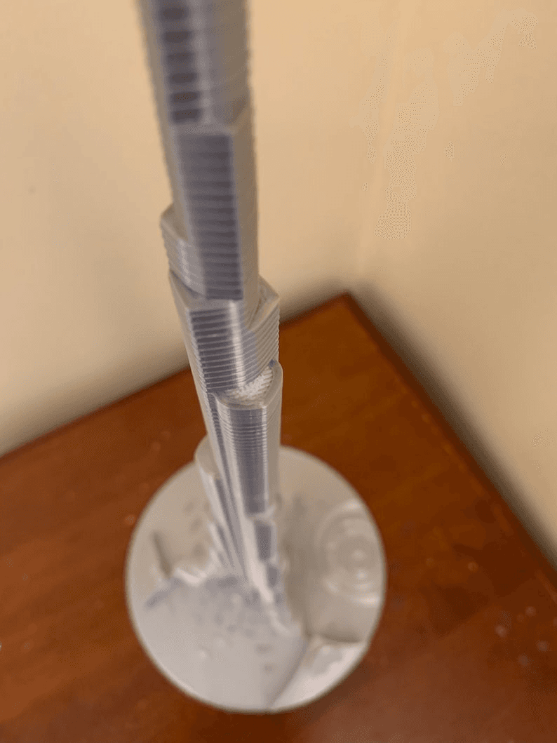 Burj Khalifa Inspired Tower Model | Dubai Skyline Figurine