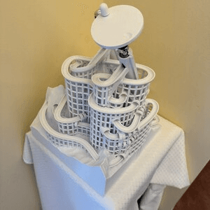 Marble Run Spiral Tower Horn Model – Digital STL Files