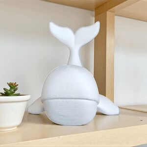 Humpback Whale Sculpture – Ocean Animal Shelf Decor