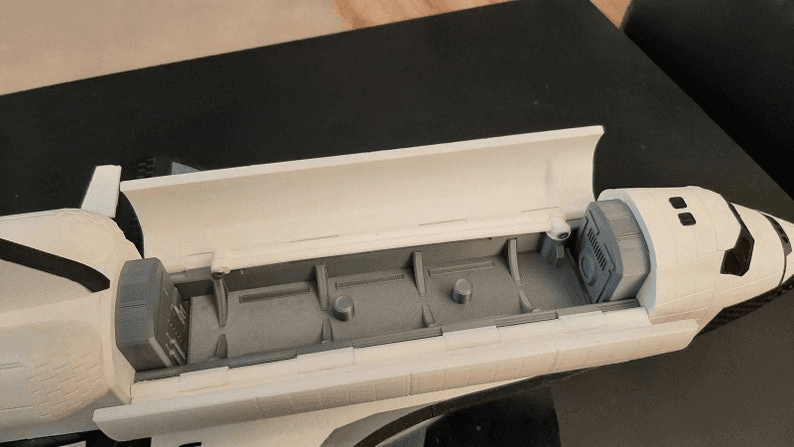 NASA-Inspired Space Shuttle & Rocket Booster Display Model