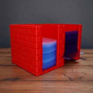 Brick-Style TCG Card Sleeve & Toploader Dispenser