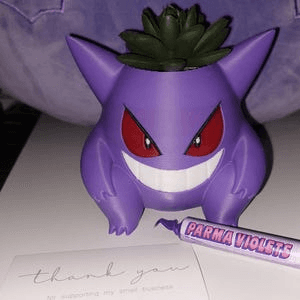 Gengar Inspired Planter & Pencil Holder | Pokemon Fan Pot